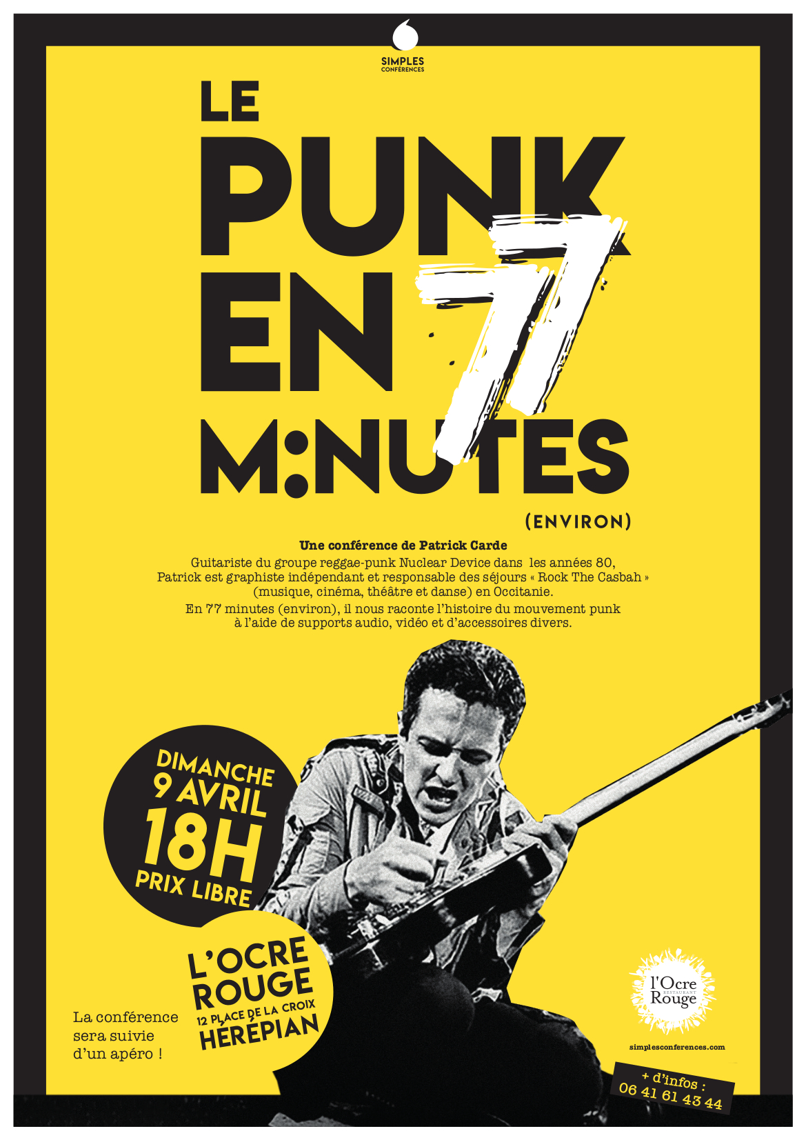 Une conférence Punk en 77 minutes